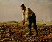 Jean-Franc Millet Man with a hoe Germany oil painting reproduction